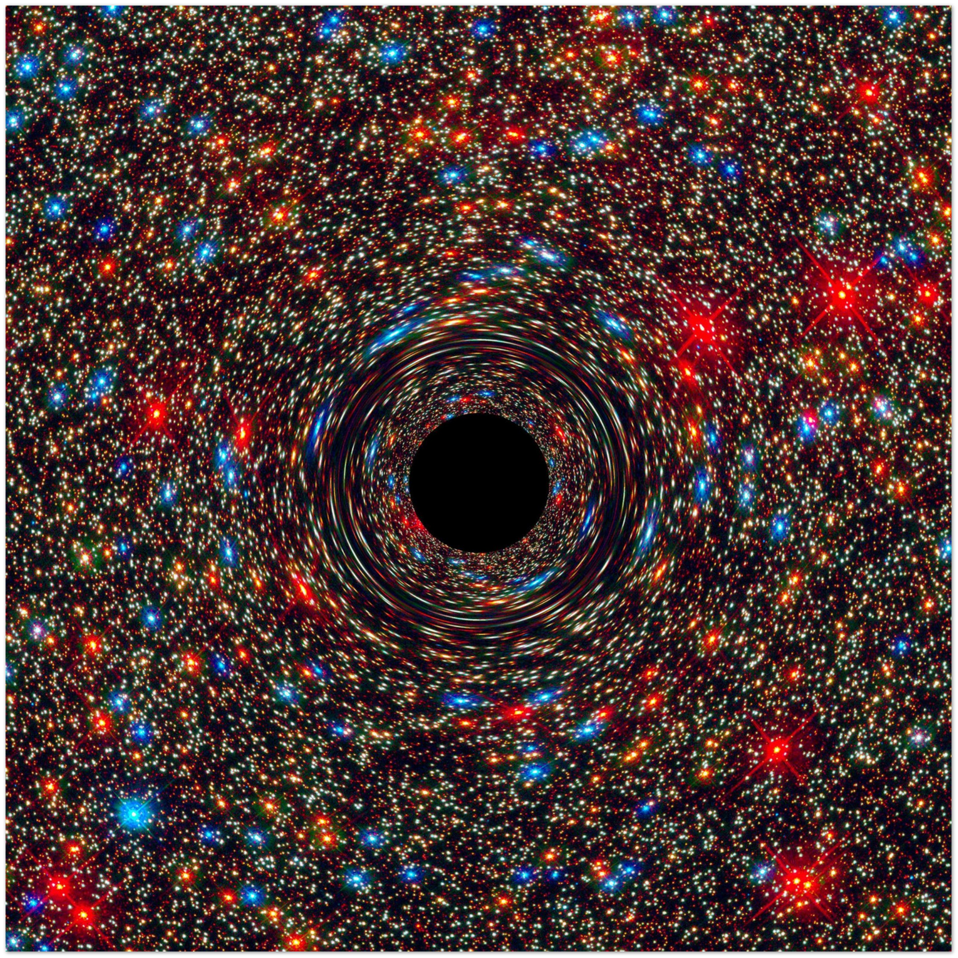 Astrofotografie Behemoth Schwarzes Loch, Behemoth Black Hole - Premium Poster