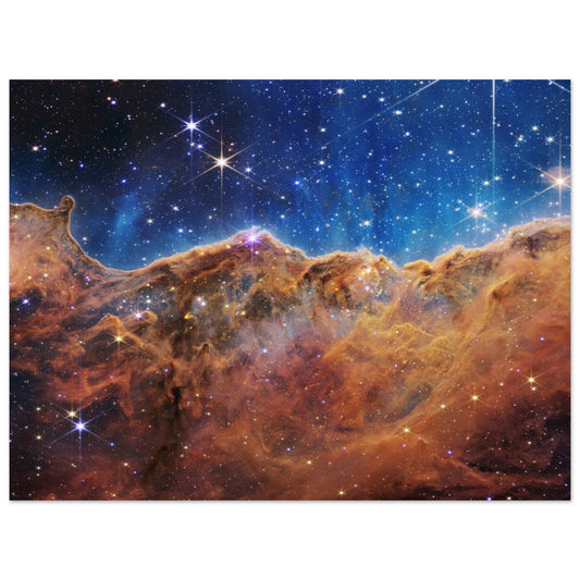 CarinaNebel NGC3324 - hochauflösendes Weltraumbild - Premium Poster
