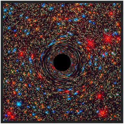 Astrofotografie Behemoth Schwarzes Loch, Behemoth Black Hole - Premium Poster
