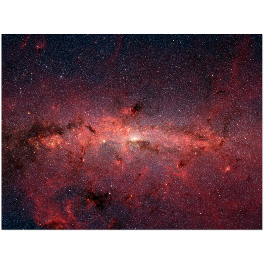 Ein Kessel voller Sterne im Zentrum der Galaxie - Premium Poster