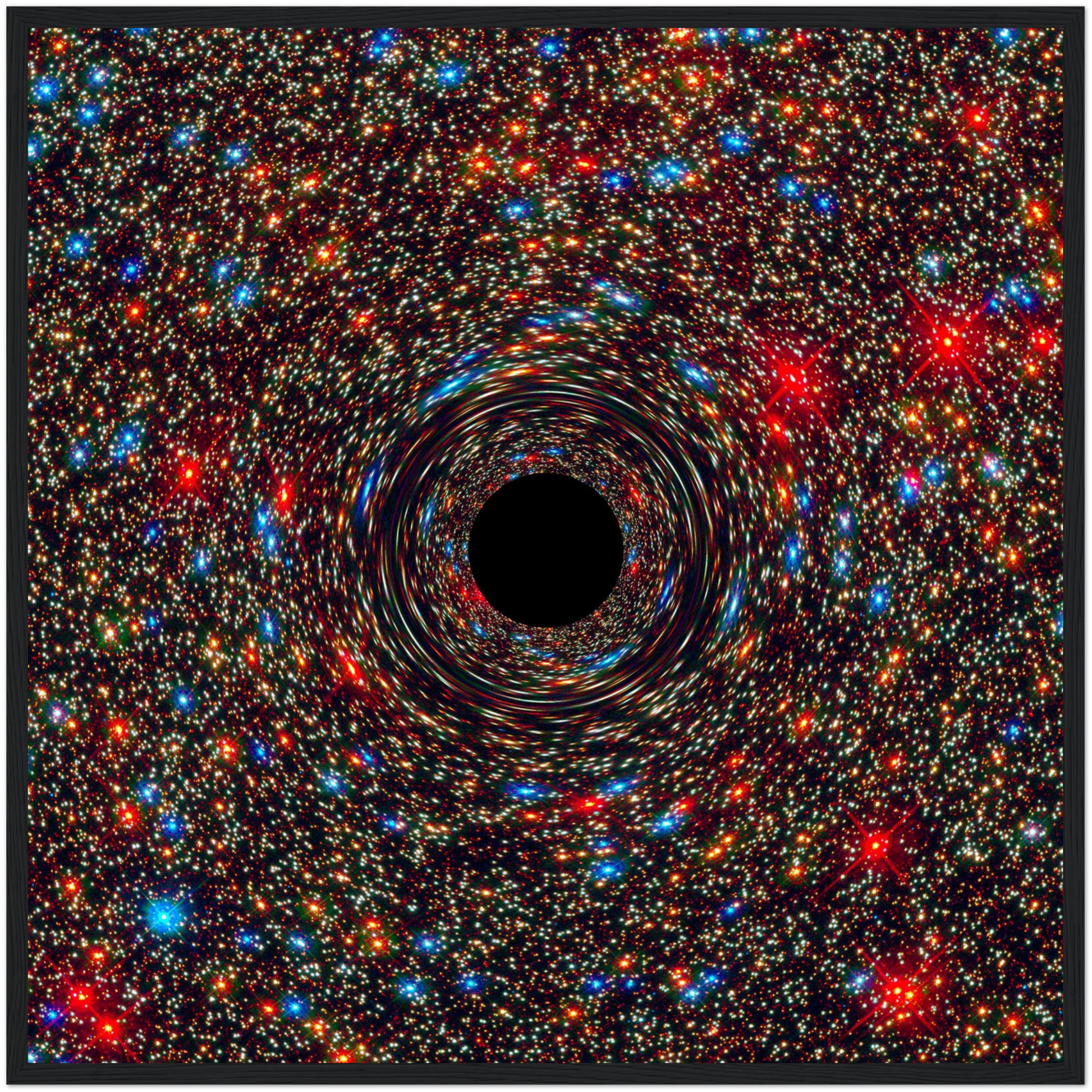 Behemoth Schwarzes Loch - hochauflösendes Weltraumbild - Premium Poster