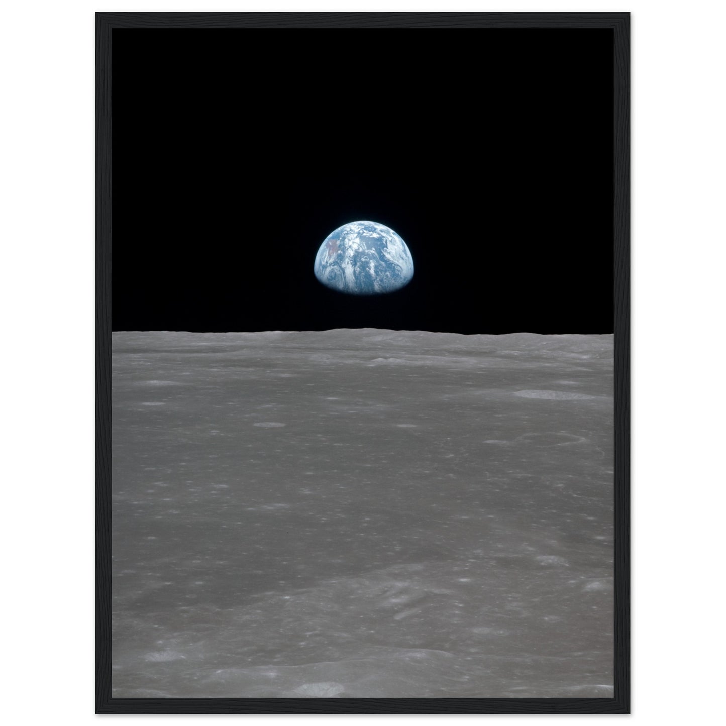 Satelitenbild Erde - hochauflösendes Weltraumbild - Premium Poster