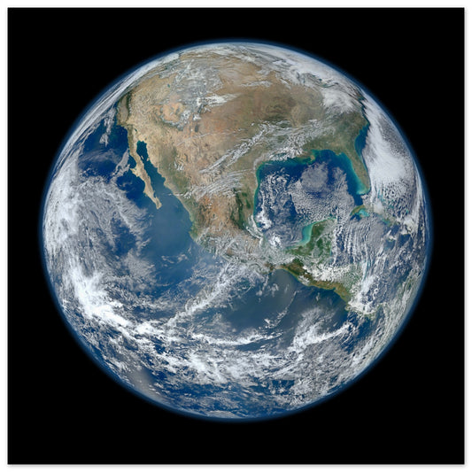Blauer Riese 2012 - hochauflösendes Weltraumbild - Premium Poster