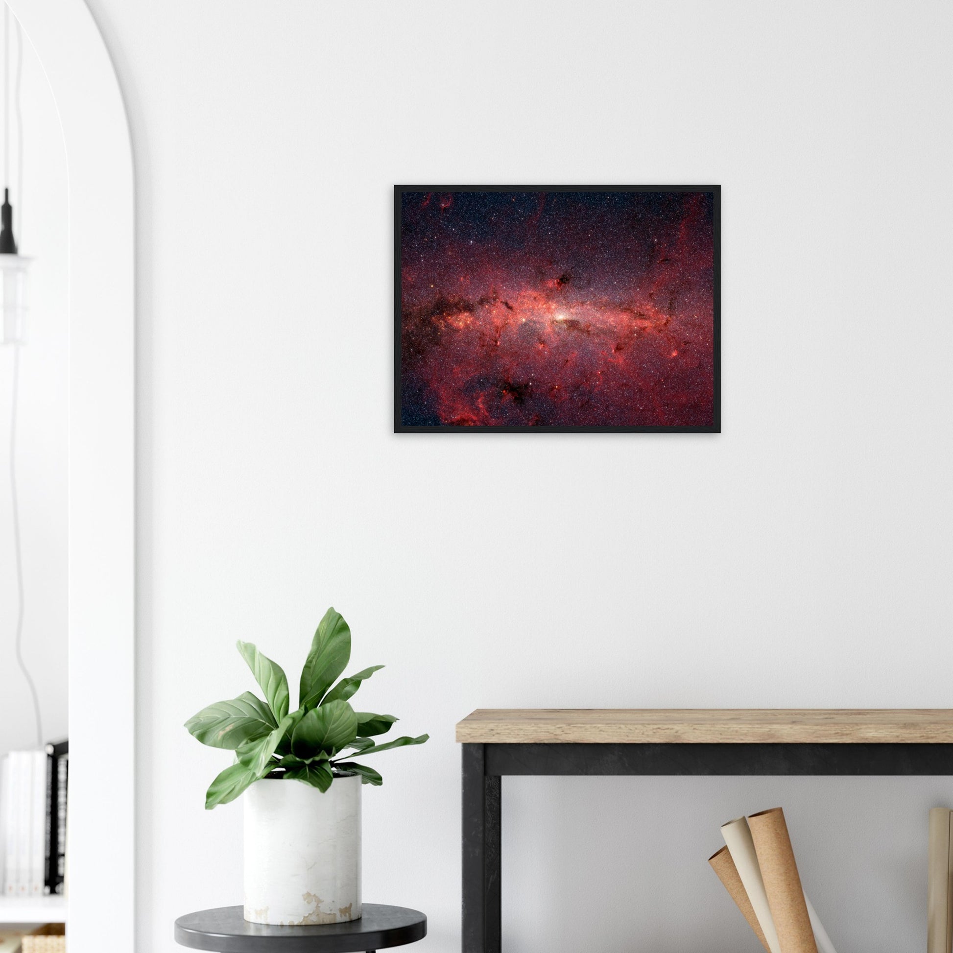 Ein Kessel voller Sterne im Zentrum der Galaxie - hochauflösendes Weltraumbild - Premium Poster